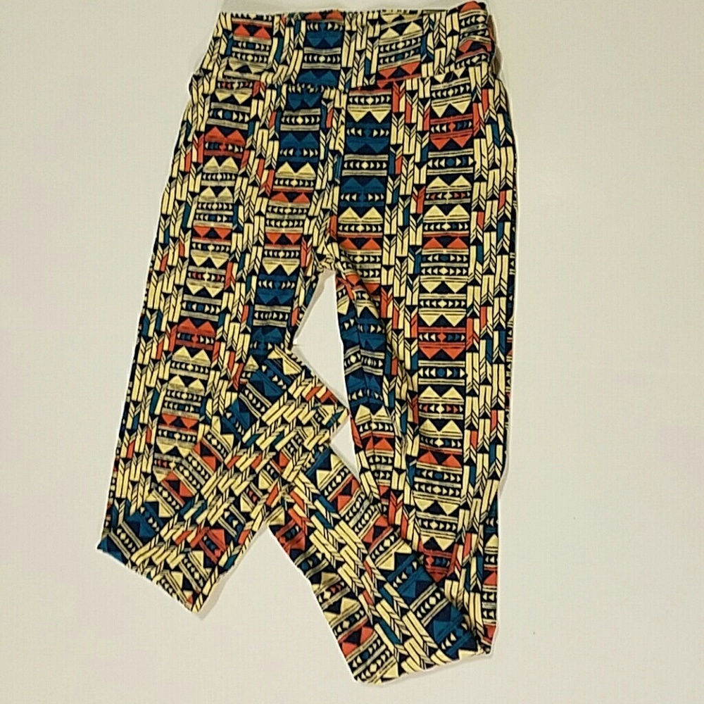 NWOT LulaRoe leggings geometric pattern one size fits
